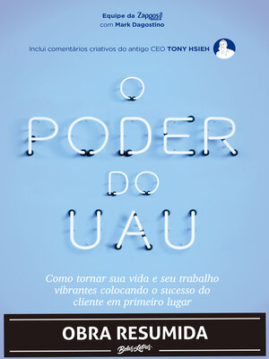 cover image of O poder do uau (resumo)